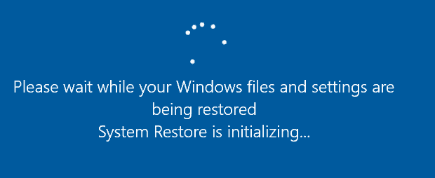 System Restore