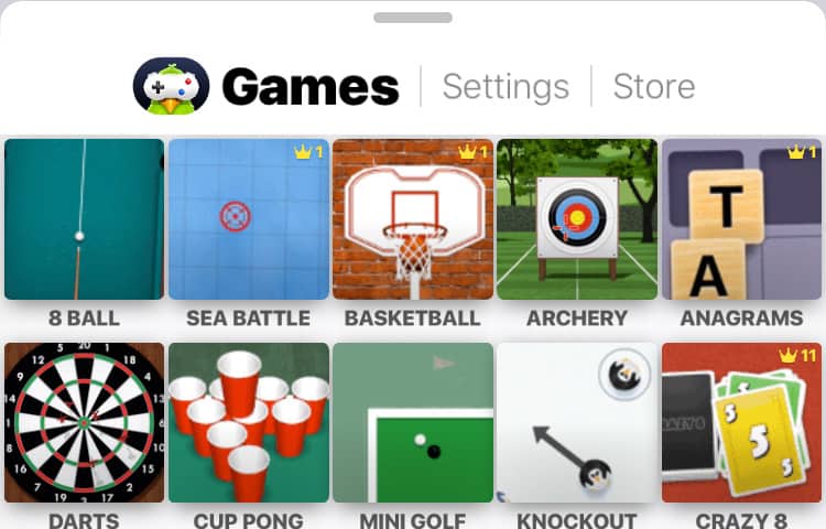 Games Can You Play On GamePigeon