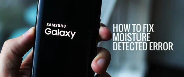 how to disable moisture detected samsung