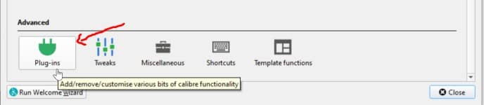 Install the DeDRM pluginzip to Calibre1