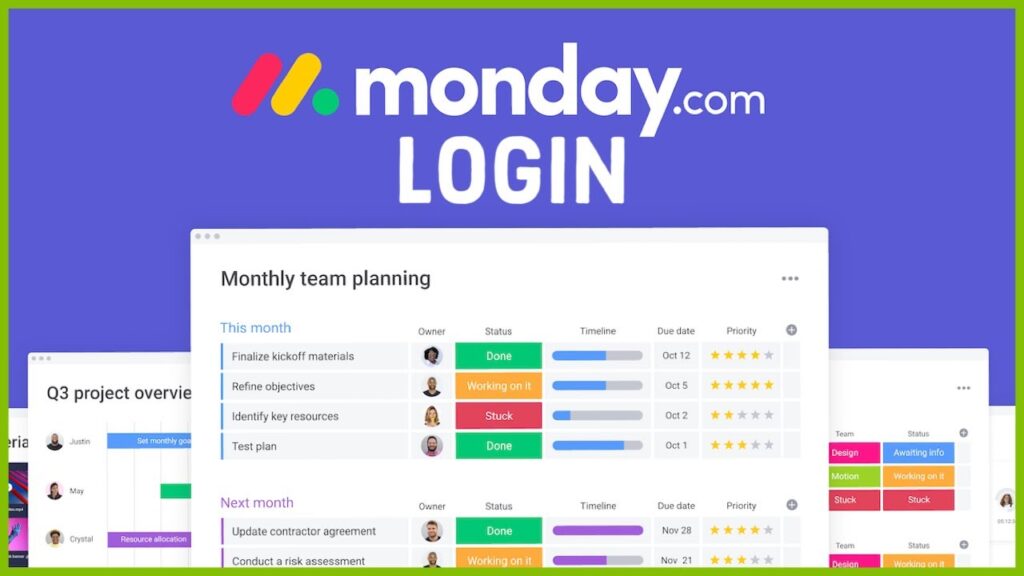 Mondaycom login