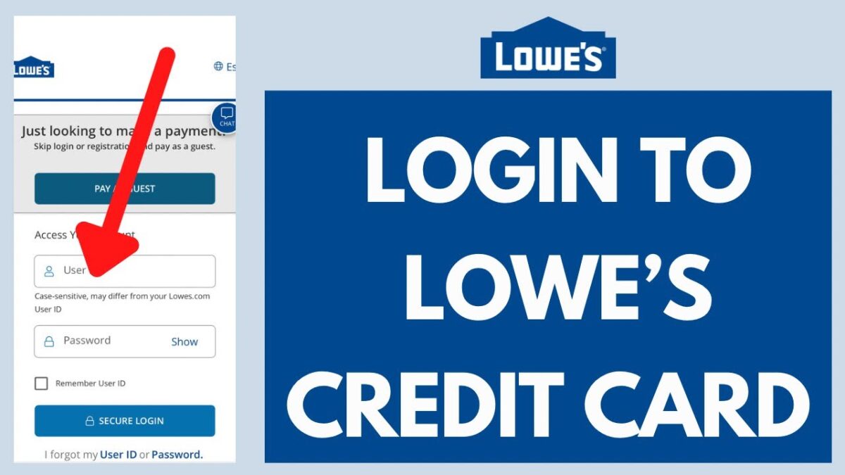 Lowe’s Credit Card Login: A Comprehensive Guide