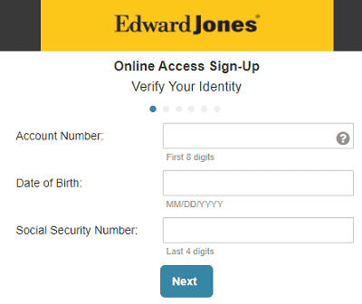 edward jones account login