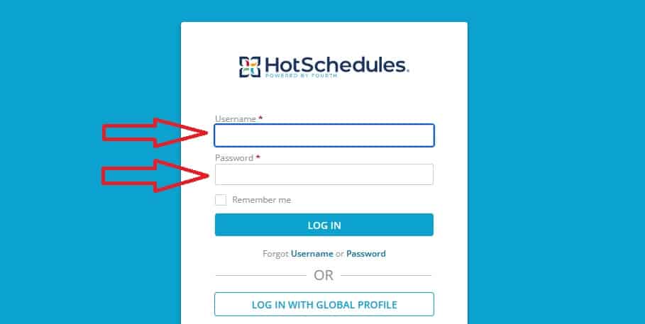 HotSchedules login