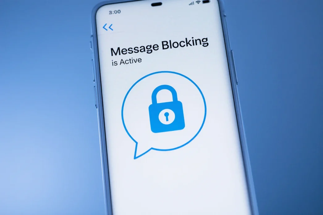 Message Blocking Is Active