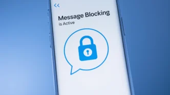Message Blocking Is Active